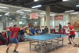 Table tennis tourney connects overseas Vietnamese in Russia