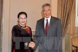 NA leader meets Singaporean PM