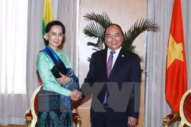 Prime Minister discusses ties with Myanmar leader