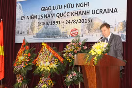Ceremony marks Ukraine’s National Day in Hanoi 