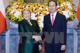 Vietnam, Chile Presidents discuss measures to forge bilateral ties 