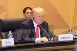 President Donald Trump begins State visit to Vietnam 