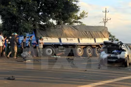 Traffic accidents, deaths drop in six months