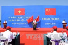 Vietnam-China Bac Luan Bridge II inaugurated in Quang Ninh 