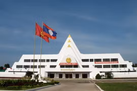 Construction of Lao NA House begins in Vientiane 
