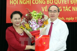 Nguyen Thien Nhan appointed Secretary of HCM City Party Committee