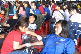 At least 130,000 units of blood expected to be collected in April