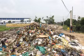 Domestic rubbish keeps piling up