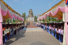 Upgraded Vietnam-Cambodia friendship monument inaugurated
