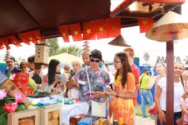 Vietnamese products showcased in Ukrainian trade fair 