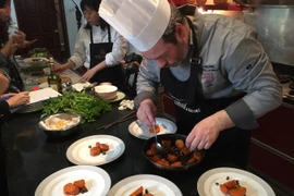 Working with a Michelin-star chef