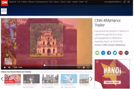 CNN broadcasts “My Hanoi” programme 