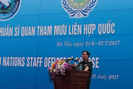 Vietnam hosts UN staff officer training course