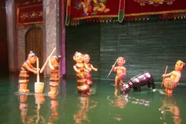 Water puppetry takes stage in Poland
