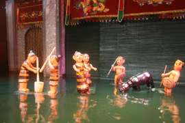 Water puppetry takes stage in Poland