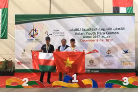 Vietnamese para athletes win golds at Asian Games