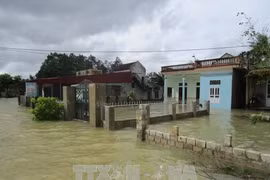 Floods cause heavy damage in central Thanh Hoa province