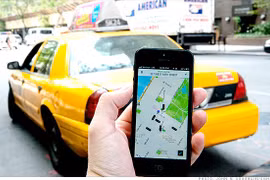 New car ride-hailing booking app for smartphones launched