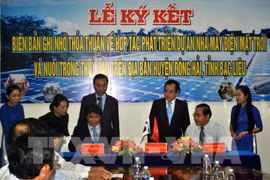RoK’s group to build 450-mln-USD solar power plant in Bac Lieu