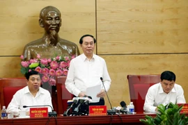 Nghe An should develop hi-tech agriculture: President