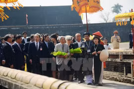 Japanese Emperor, Empress visit Hue ancient capital 