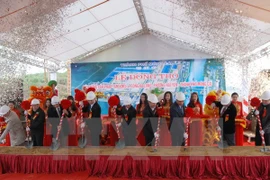 Temporary floating bridge built to boost Vietnam-China border trade