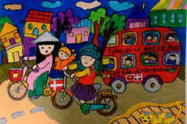 Danish Embassy in Vietnam awards winners of children painting contest