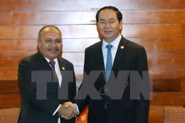 APEC 2017: Vietnam, Papua New Guinea enhance cooperation