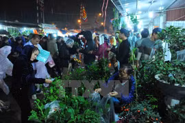 Once-a-year market offers luck for sale