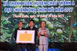 Hau Giang has 20th new-style rural commune