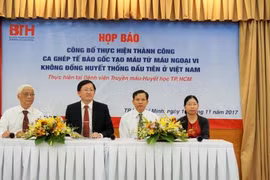 Vietnam succeeds in first peripheral blood stem cells transplant