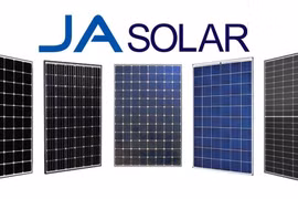 Solar battery products of JA Solar Technology Vietnam Co., Ltd. (Illustration photo - Source: JA Solar Technology Vietnam) 