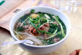 A bowl of pho Co from Nam Dinh province (Photo: VNA)