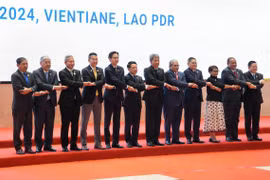 Participants of the 57th ASEAN Foreign Ministers' Meeting in a group photo (Source: asean.org)