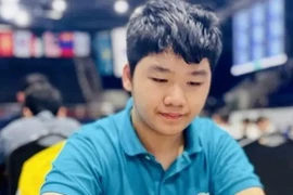 Chess player Dinh Nho Kiet (Photo: sggp.org.vn)
