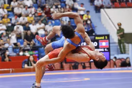 SEA Games 31: wrestling brings six gold medals for Vietnam on first competition day 