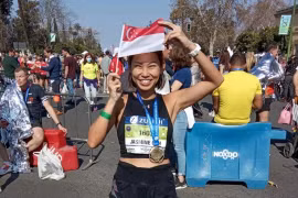 Singaporean SEA Games marathoner: age just a number