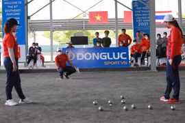 SEA Games 31: Vietnamese petanque team win tickets to semi-finals