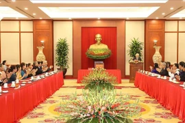 Party chief requires promotion of Fatherland Front role to meet people’s aspirations