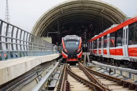 Indonesia’s Greater Jakarta light rail transit to start operation in August 