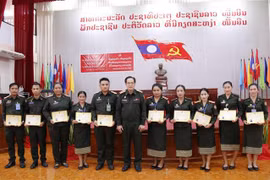Training course held for Lao 103 Military Hospital’s staff