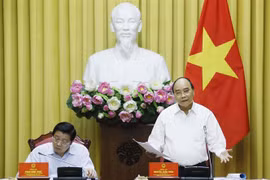 President reviews progress of project on law-governed state building