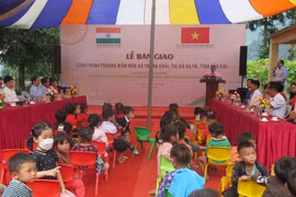 Indian-funded preschool handed over to Lao Cai province