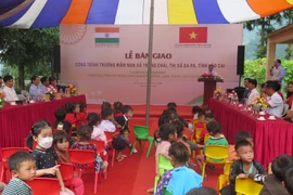 Indian-funded preschool handed over to Lao Cai province