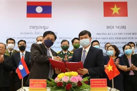 Kon Tum, Lao province cooperate in natural disaster response 