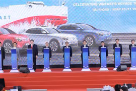 VinFast exports first batch of EVs to US
