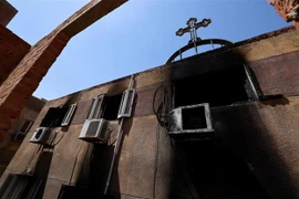 Sympathy offered to Egypt over church fire
