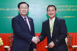 NA leader visits Cambodia’s Kampong Thom province
