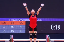 SEA Games 31: Vietnamese weightlifter wins gold in women's 59kg category