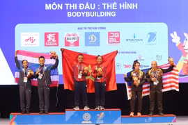 SEA Games 31: Vietnam’s bodybuilders pocket two more gold medals